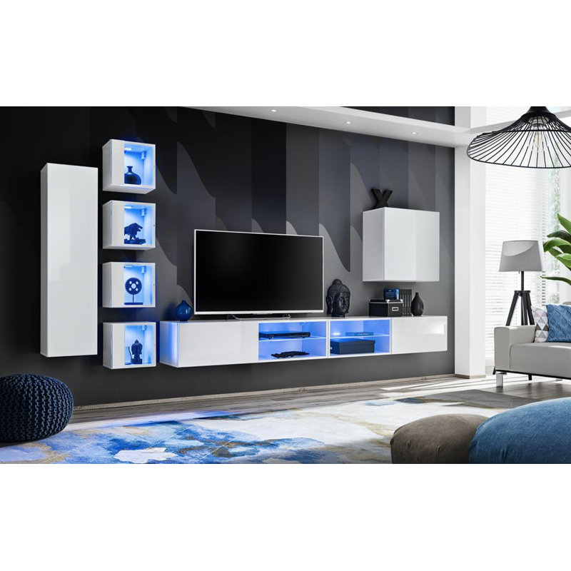 Unfinished with Fireplace Included, White