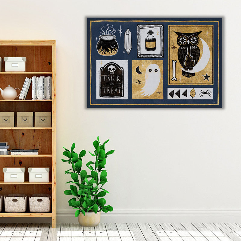 Frightfully Wicked II - Canvas Print Wall Art, 32" H x 48" W