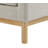 Causeuse en tissu texturé 66 po Lewellen-98497687