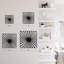 Sun Rays Burst, black gold metal wall decor, minimalist modern contemporary decor-99012580-99012583