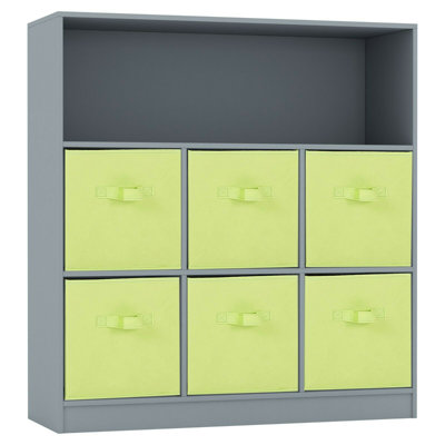 Alyssia 94cm H x 88cm W Standard Bookcase