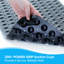 Extra Long Non-Slip Bathtub Mat with Suction Cups-1656018306