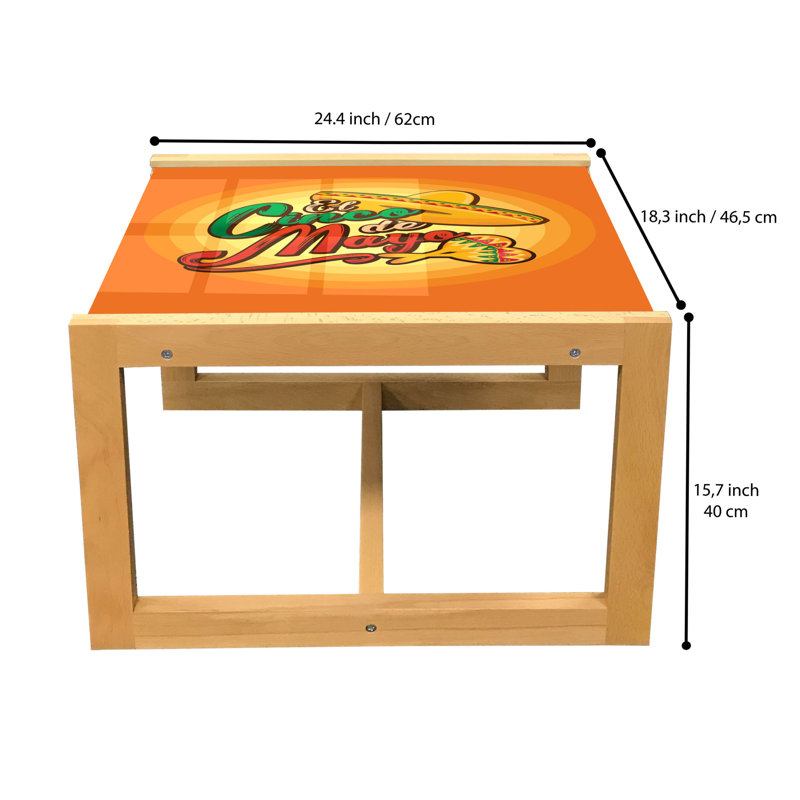 Jamesanthony Sled Coffee Table, 62cm H x 46cm W x 40cm D