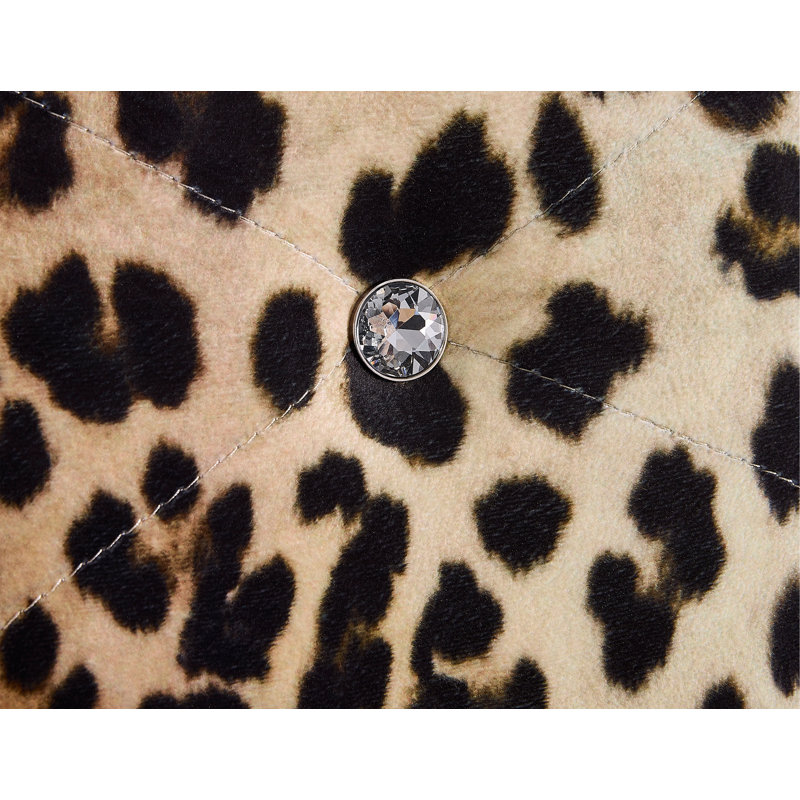 Fauteuil d'appoint à talon haut Steller (léopard) , Leopard