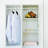 Modular Wood Closet System with Mirror