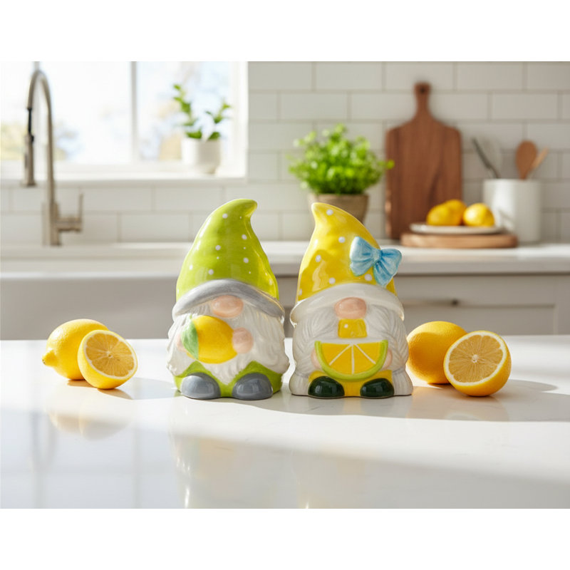 Gnome d'été au sel et poivre