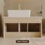Meuble-lavabo flottant de 31,5 po avec lavabo intégré-1074885351