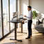 Bureau électrique pour travailler debout, bureau d'ordinateur à hauteur réglable avec support pour téléphone portable-1540455506-1540455517
