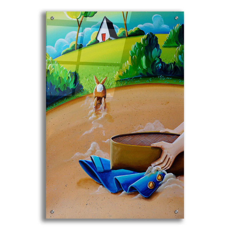 "Peter Rabbit 8" par Cindy Thornton, H 36 po x l 24 po x P 0,2 po