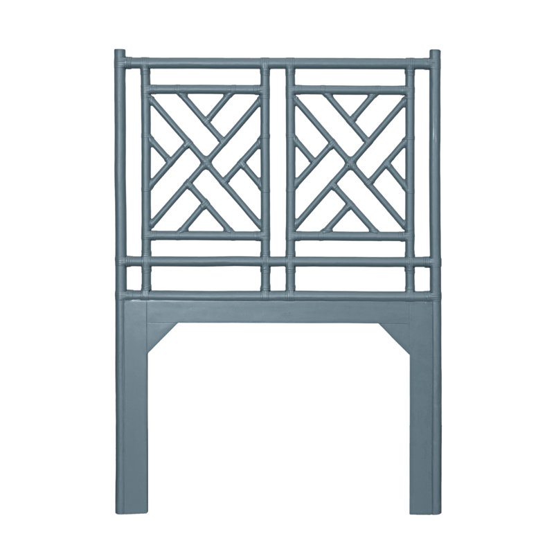 Chippendale Open-Frame Bed, Extra-long Twin, Regatta Blue