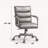 Harith Retro Brown Top Grain Leather Office Chair