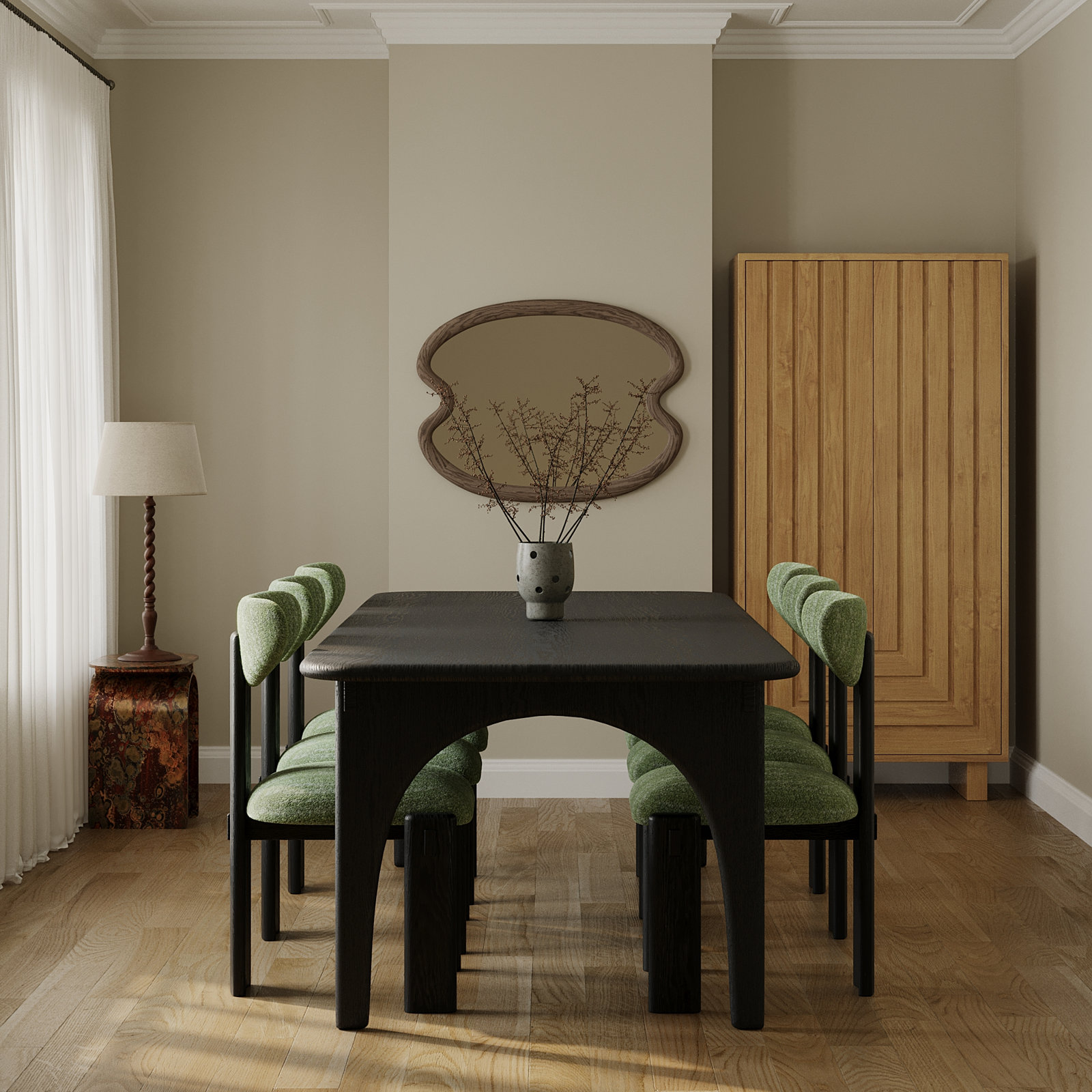 Falko Oak Dining Chair