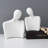 Ceramic Couple Statues For Home Decor, Hugging Couple Figurines For Shelf And Table Decor, Modern Romantic Sculptures For Living Room Bedroom Office Decor-1843876840
