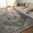 Beesley Machine Washable Green/Blue Rug-834638149