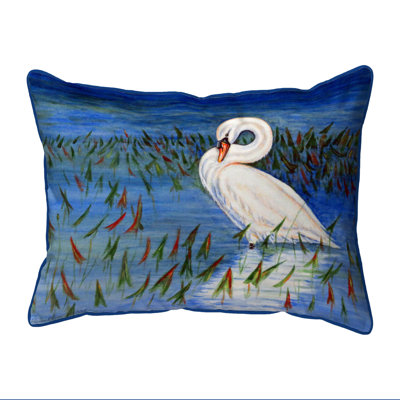 Outdoor Reversible Throw Pillow