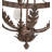 Whorton 6 - Light Steel Dimmable Empire Chandelier