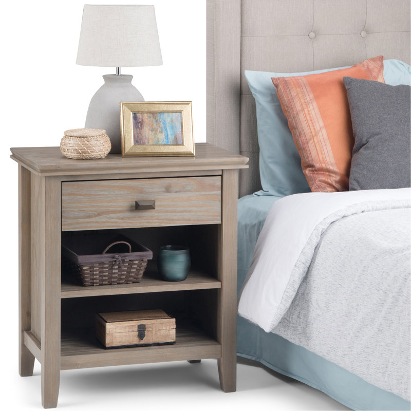 Table de chevet , Marron clair