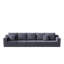 Canapé modulaire en velours côtelé Boneless-1793810262