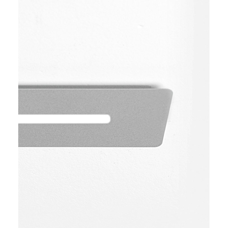 Centreline LED Flush Mounted Sconce, Grey