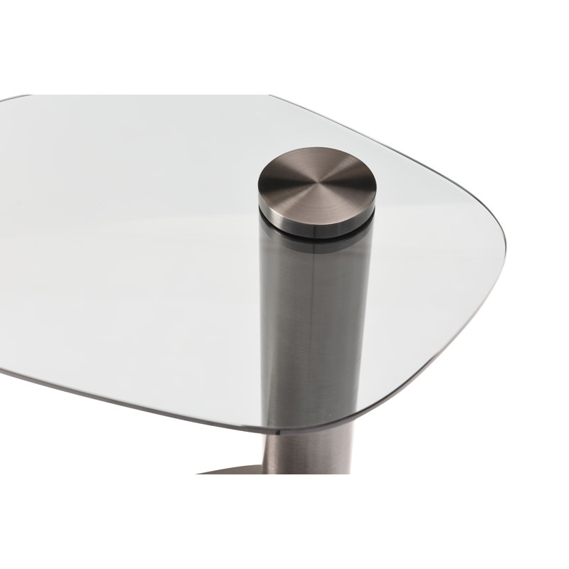 Glass End Table