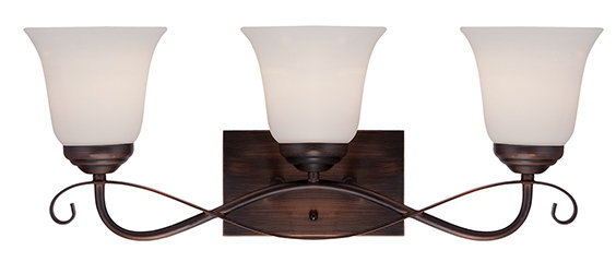 Swanley 3-Light Bathroom Vanity Light