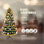 Arbre de Noël artificiel à fibre optique avec 28 lumières DEL-1279182465