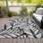 Neysa Washable Floral Indoor / Outdoor Rug-91937586