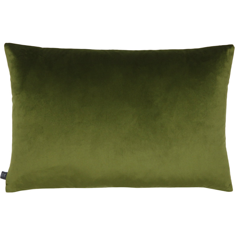 Striped Rectangular Cushion Cover, Green/Grey/Purple
