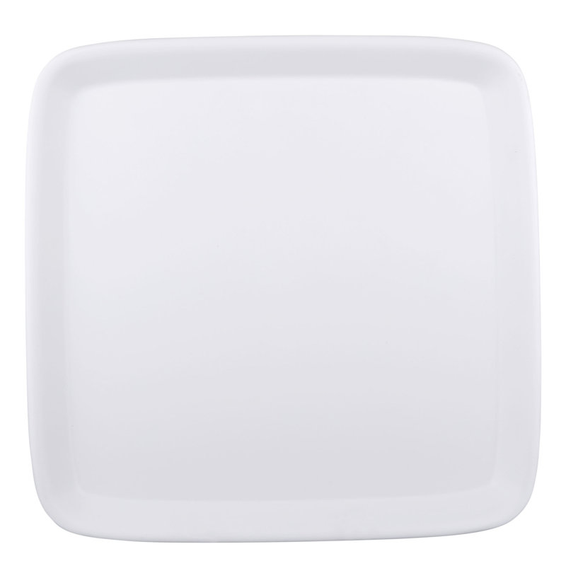 Elite Global Solutions Zen Melamine Platter, White