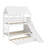 Twin Over Twin Bunk Bed With Trundle-456590457
