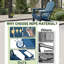 Chaise Adirondack pliante pour l'extérieur-1342457077