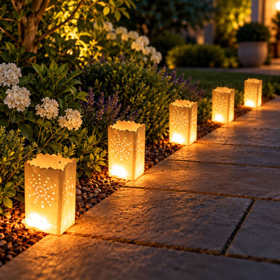 Paper Pathway Lantern Bags 5pk