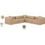 Canapé modulaire en similicuir 5 pièces Houswerth-94884294