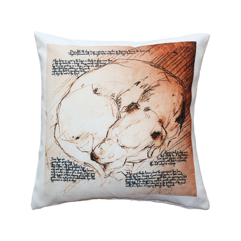Coussin intérieur / extérieur 'Dreaming Dog