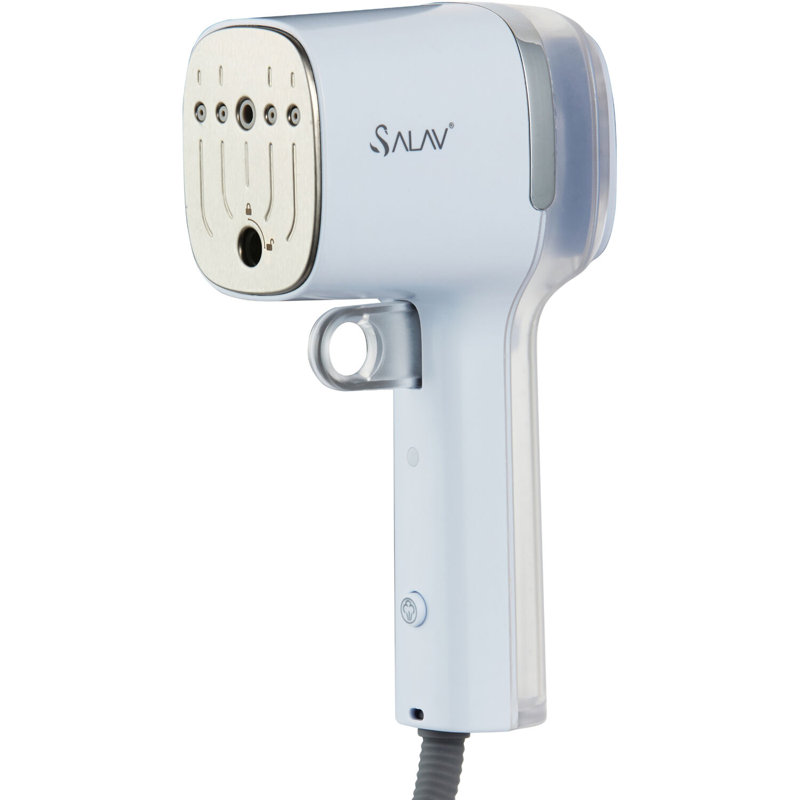 SALAV Quicksteam Travel Garment Steamer with 10-Second Heating Time and Brush Creaser Attachment, Purple