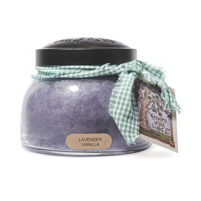 Bougie avec pot de parfum lavande