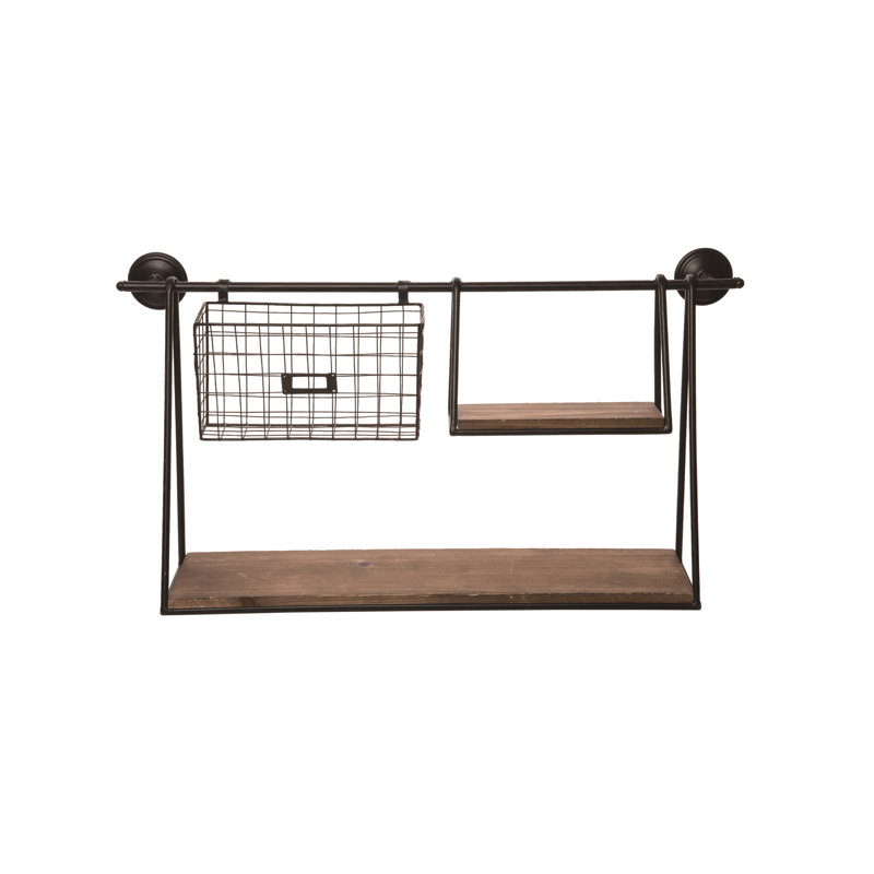 Benedetti 2 Piece Metal Tiered Shelf