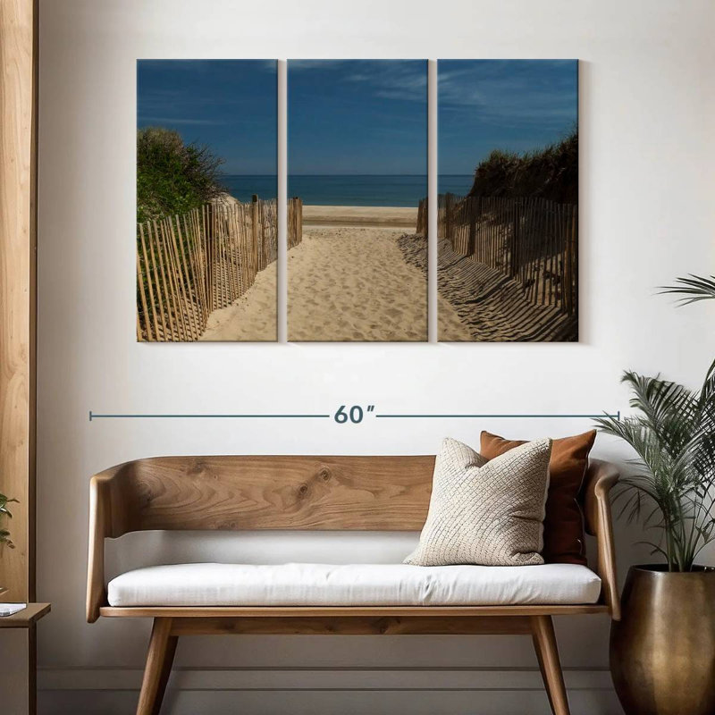 Gillard Path To Cape Cod Beach, 32" H x 50" W
