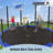 Ceballos Oval Kid / Toddler Trampoline with Trampoline Handlebar-88684488