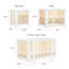 Lit de bébé convertible 8-en-1 Yuzu avec ensembles de conversion toutes étapes-792663641