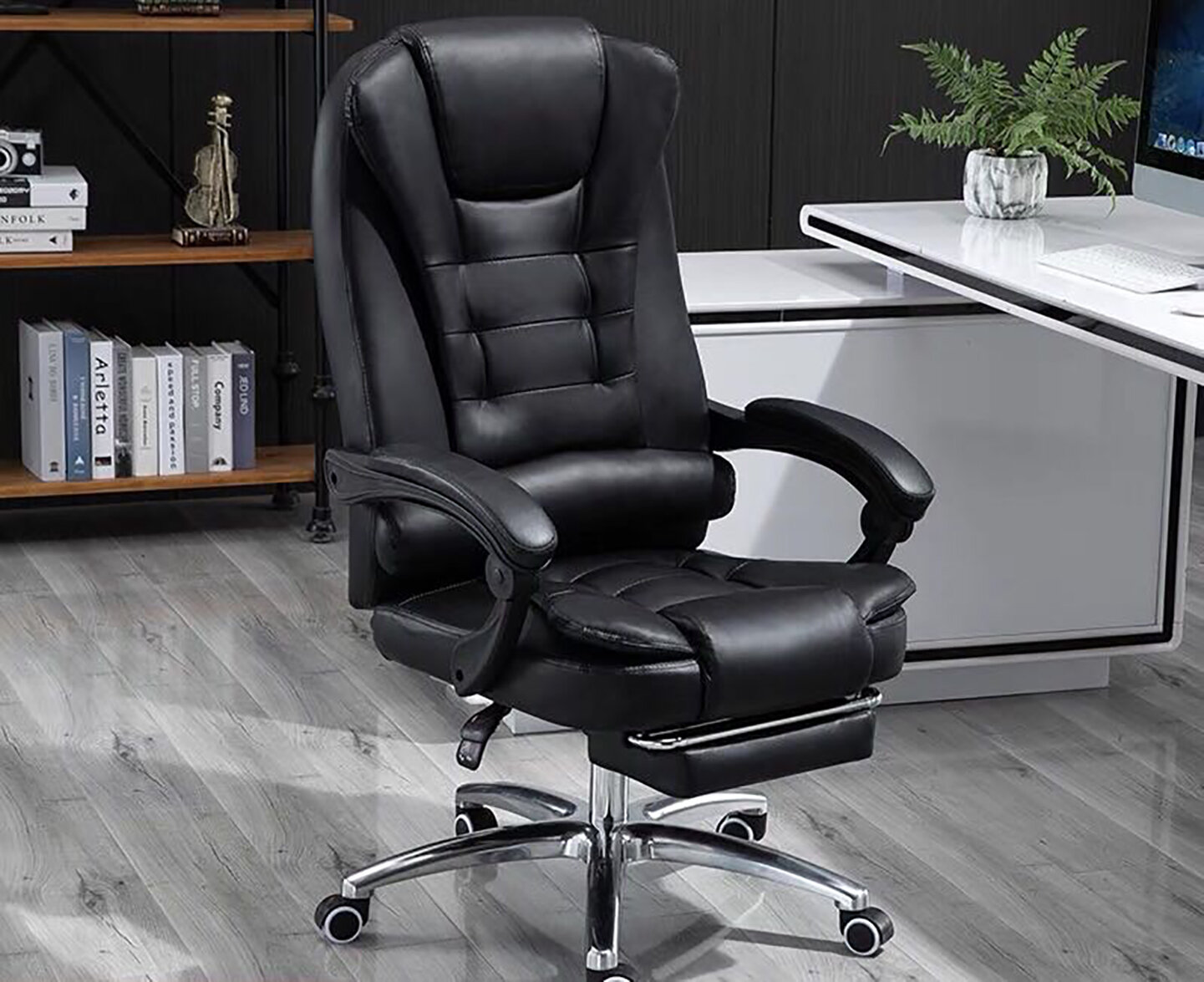 Inbox Zero Jordon-Lee Ergonomic Heated Massage Executive Chair & Reviews