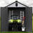 6X8ft Backyard Garden Storage - Waterproof & Practical Plastic Shed Ample Capacity Convenience