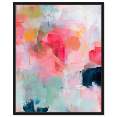 Pastel Prism Canvas Print Bright Wall Decor by Art Remedy