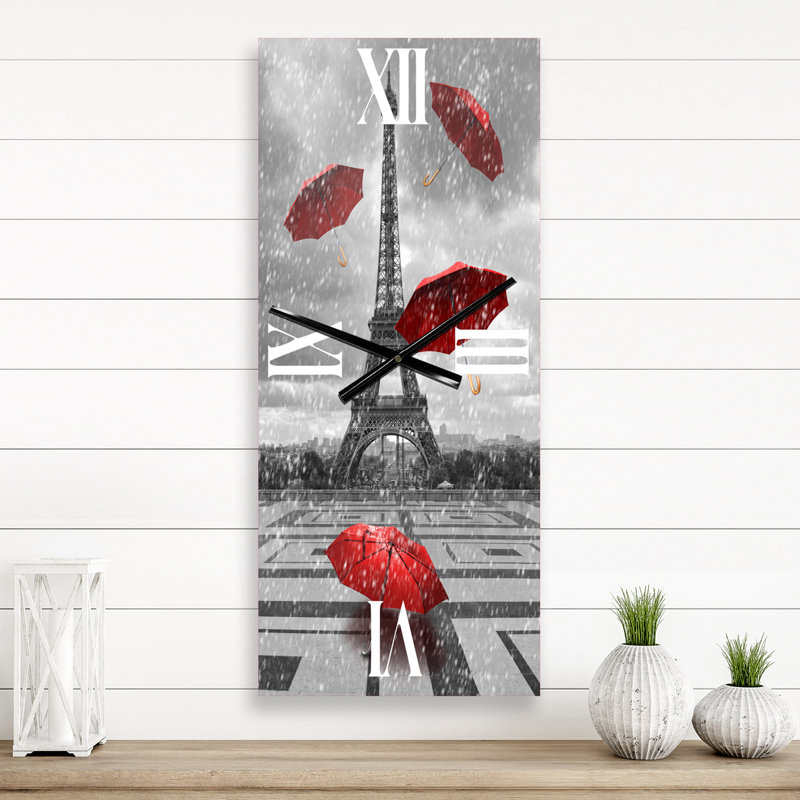 Horloge murale industrielle, Grand