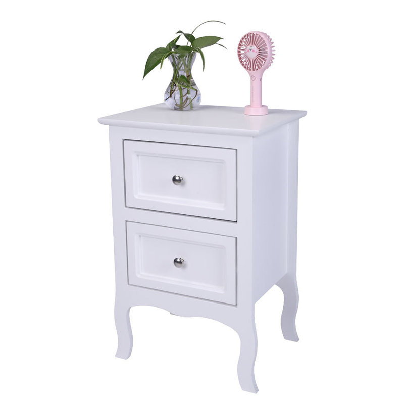 Aristteles 40cm W Manufactured Wood Bedside Table