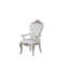 Chaise avec accoudoirs en tissu Gorsedd (ensemble de 2)