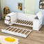 Lit de jour simple avec couchette Bepler