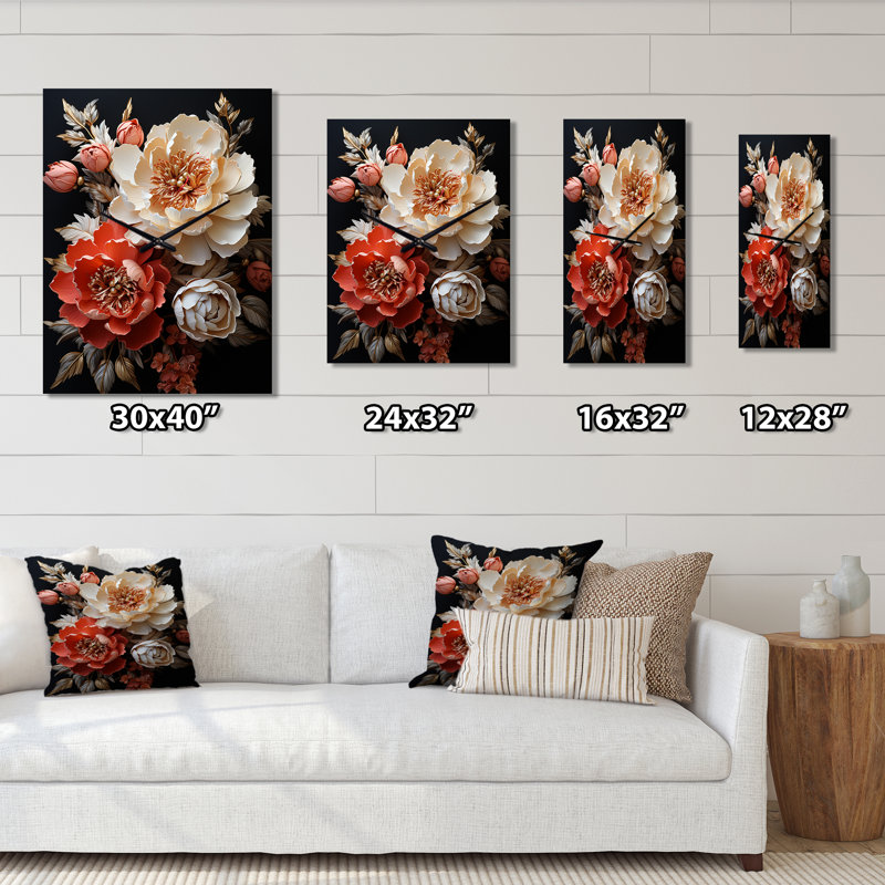 Horloge murale moderne Khody, Grand