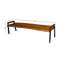 Banc en bois massif
