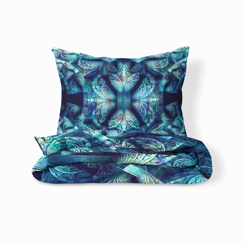 Polyester Duvet Cover, Queen Duvet Cover + 2 Shams
